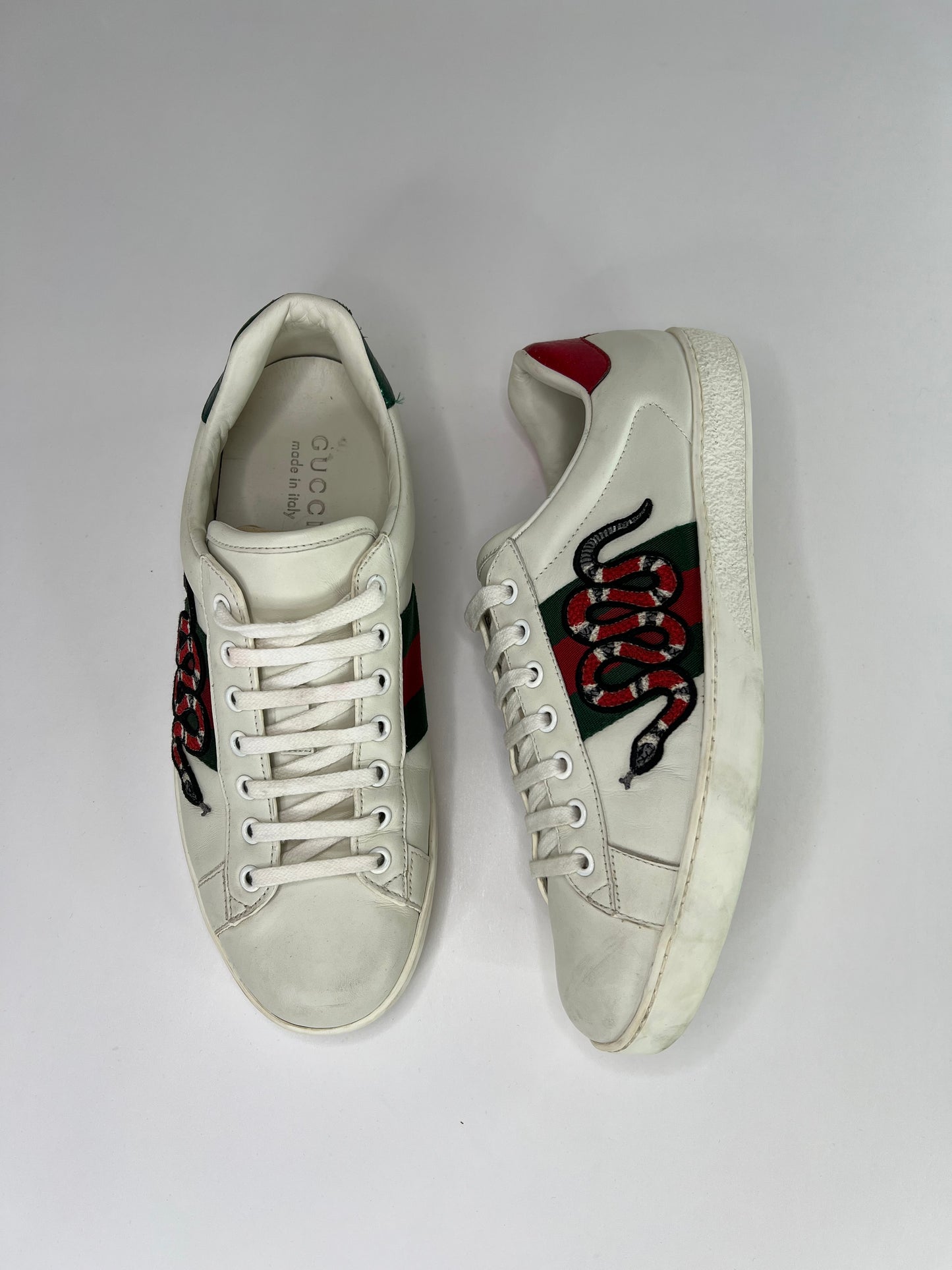 Gucci snake sneakers 41