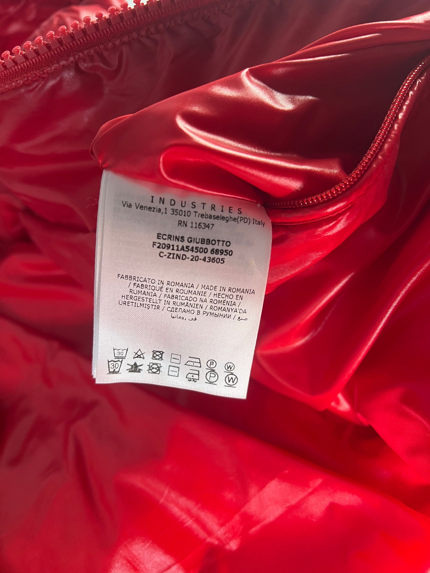 Moncler Ecrins strl 3~ L
