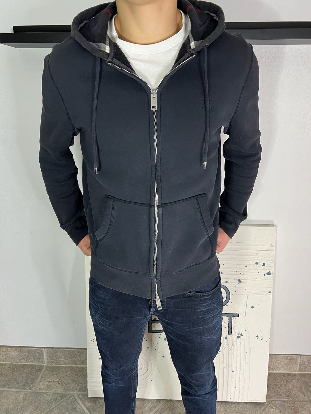 Burberry Zip Hoodie