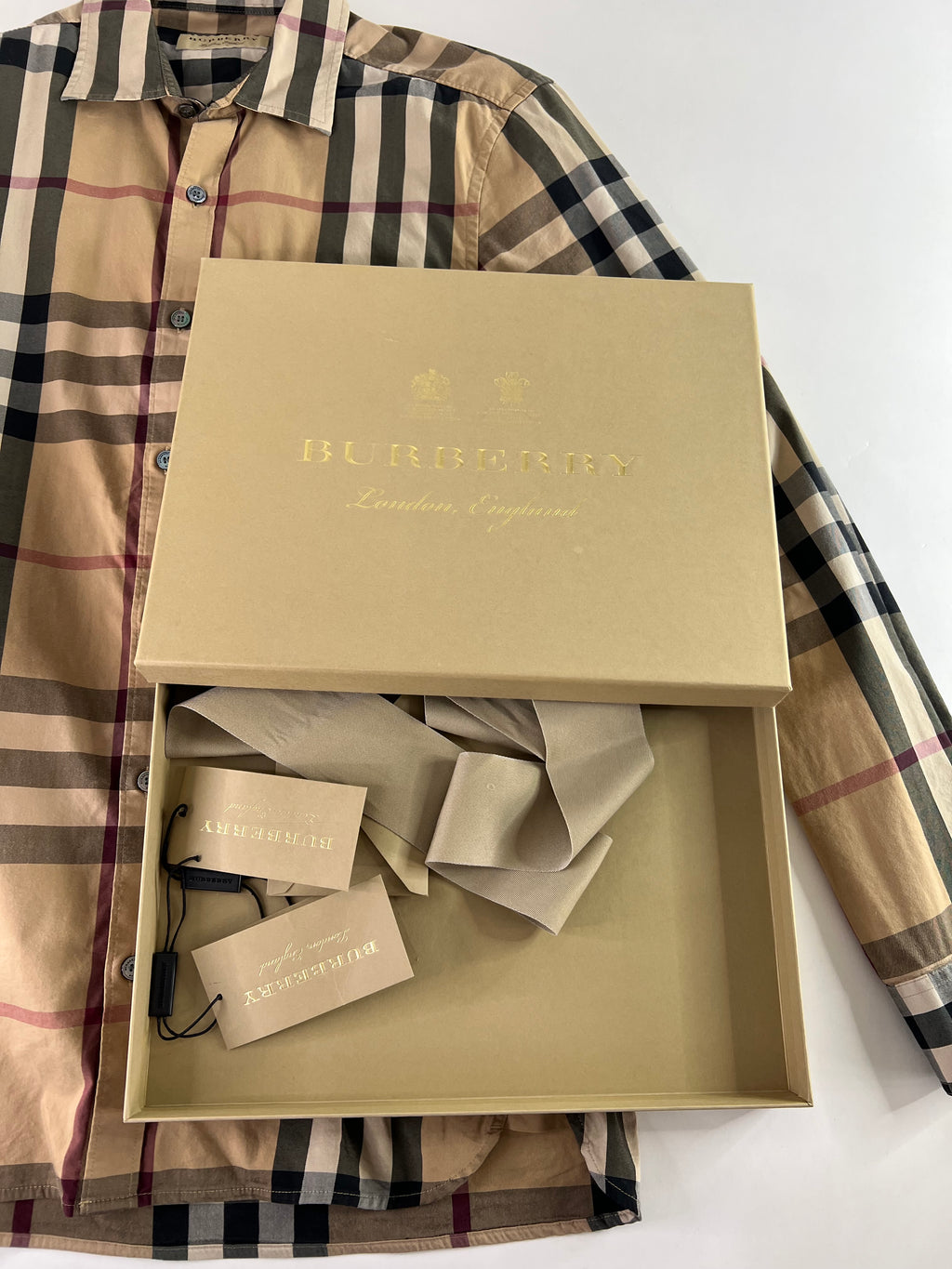 Burberry skjorta