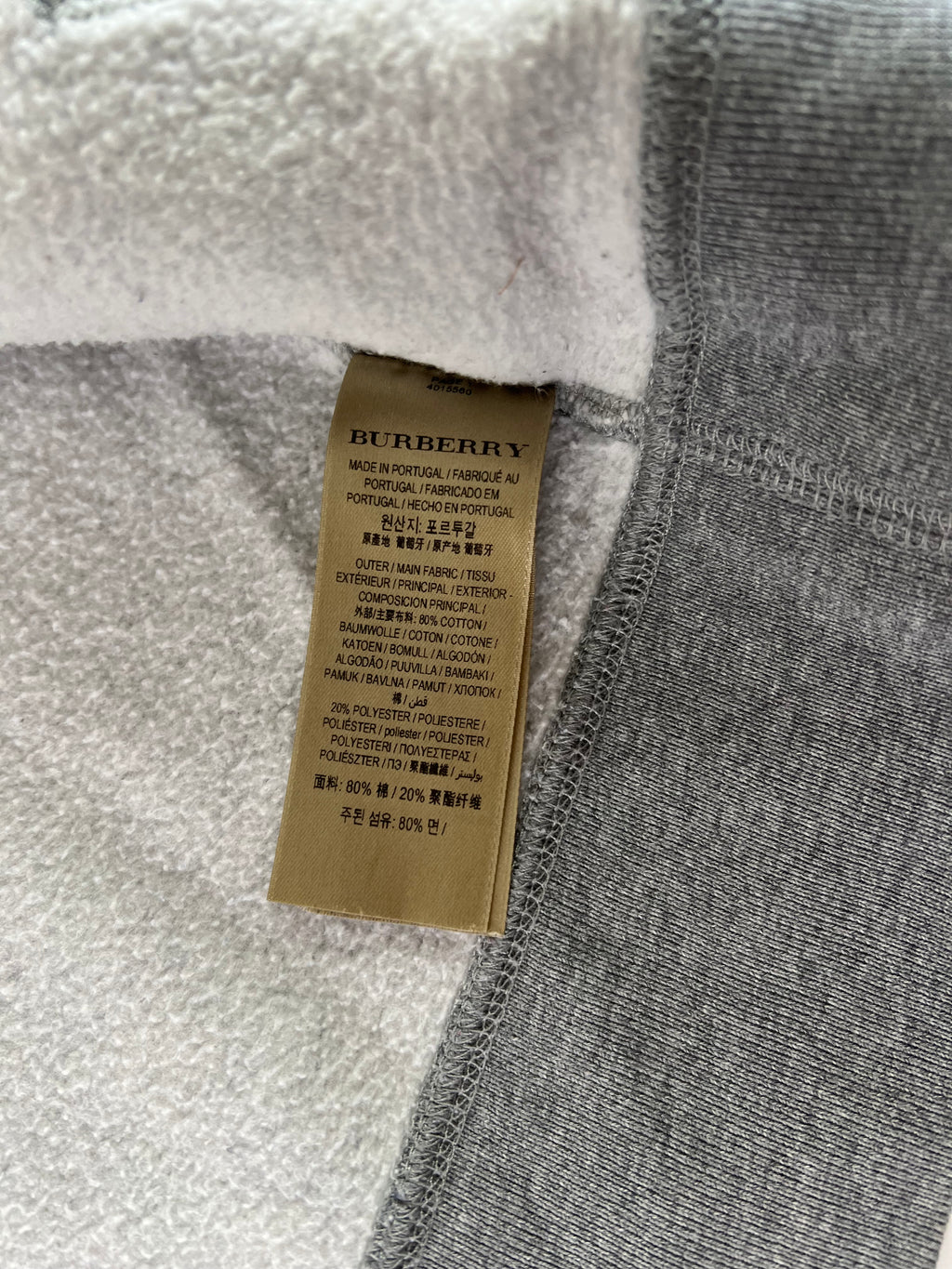 Burberry Zip Hoodie