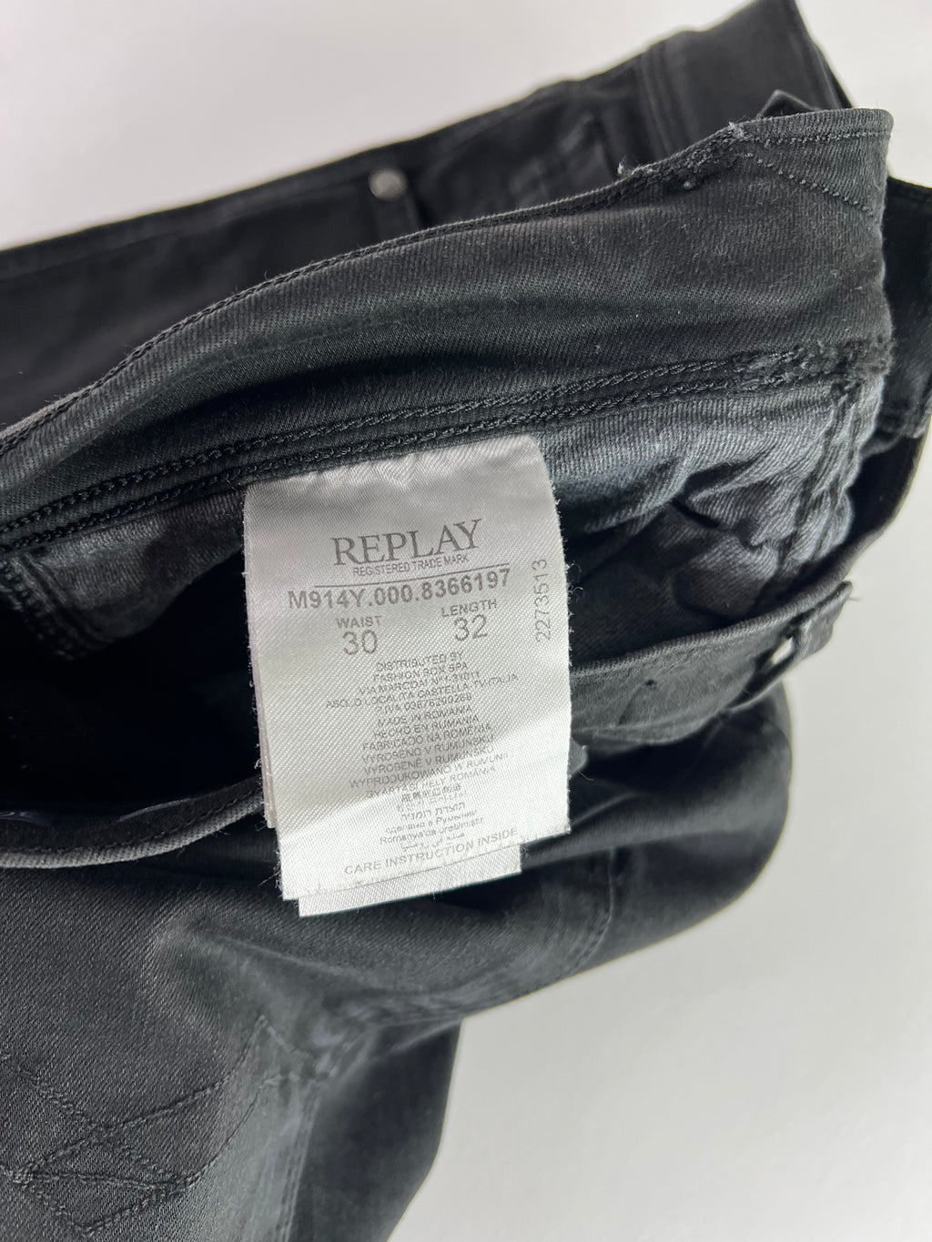 REPLAY ANBASS JEANS 30/32