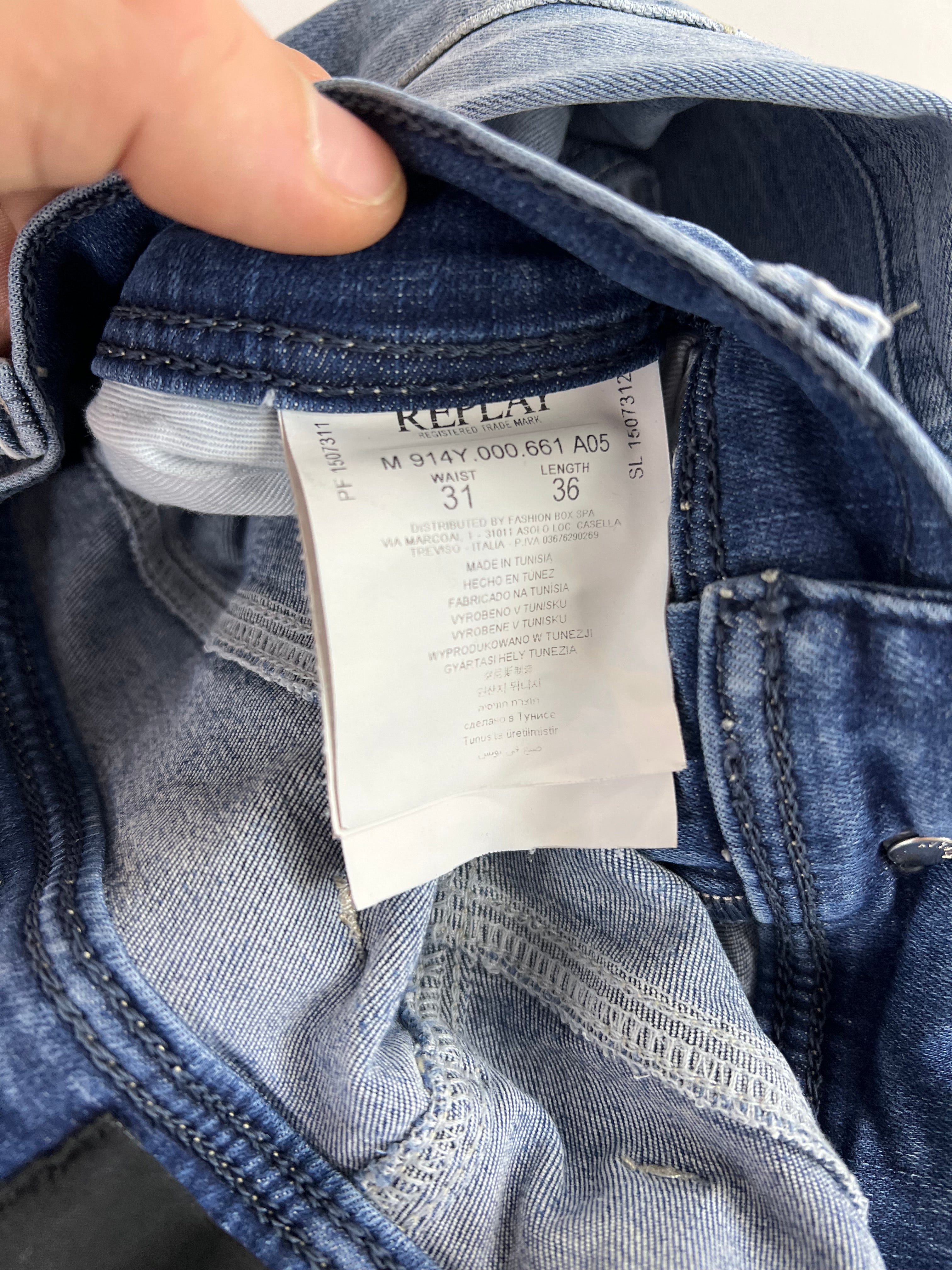 REPLAY ANBASS JEANS 31/36