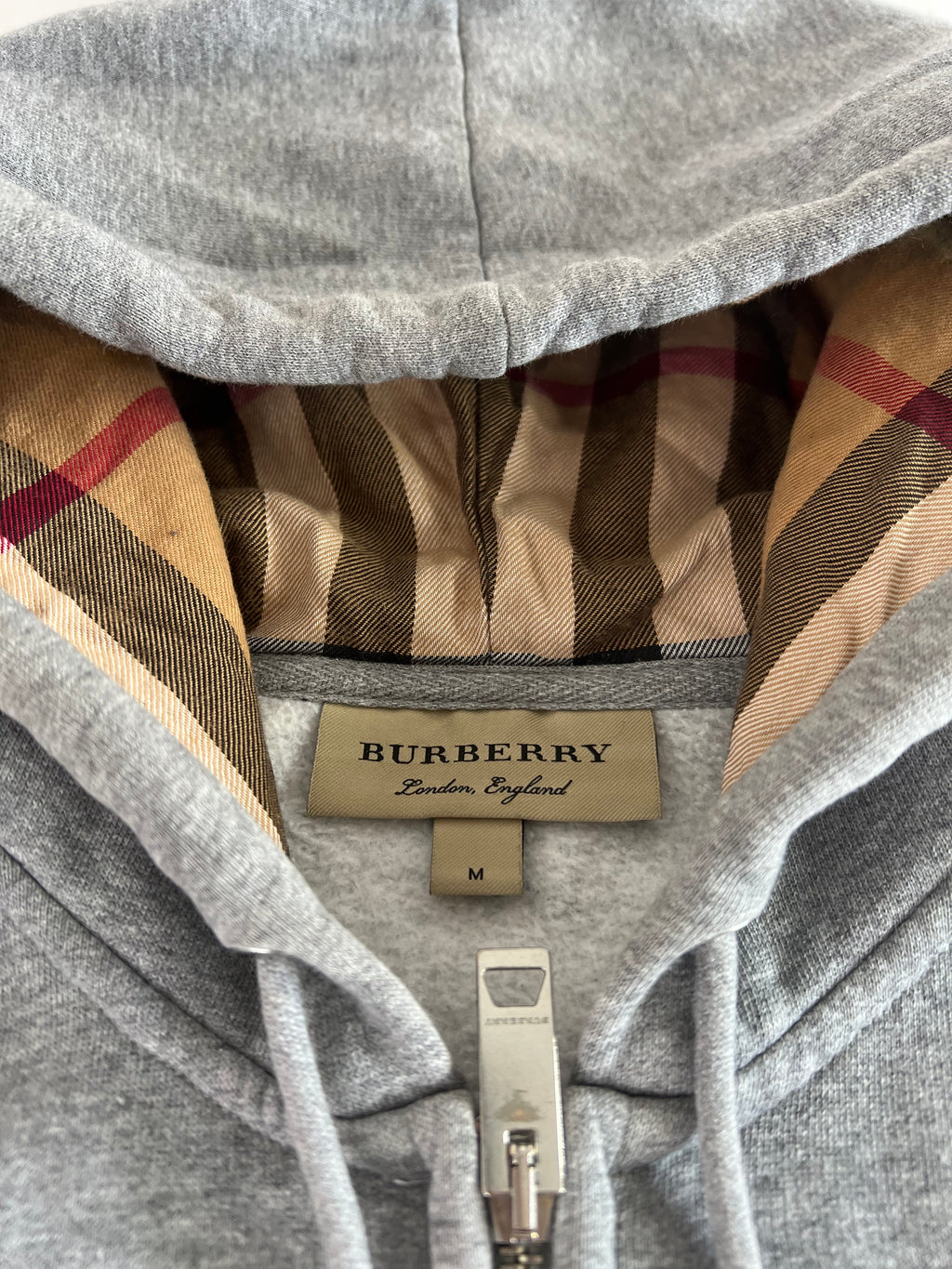 Burberry Zip Hoodie