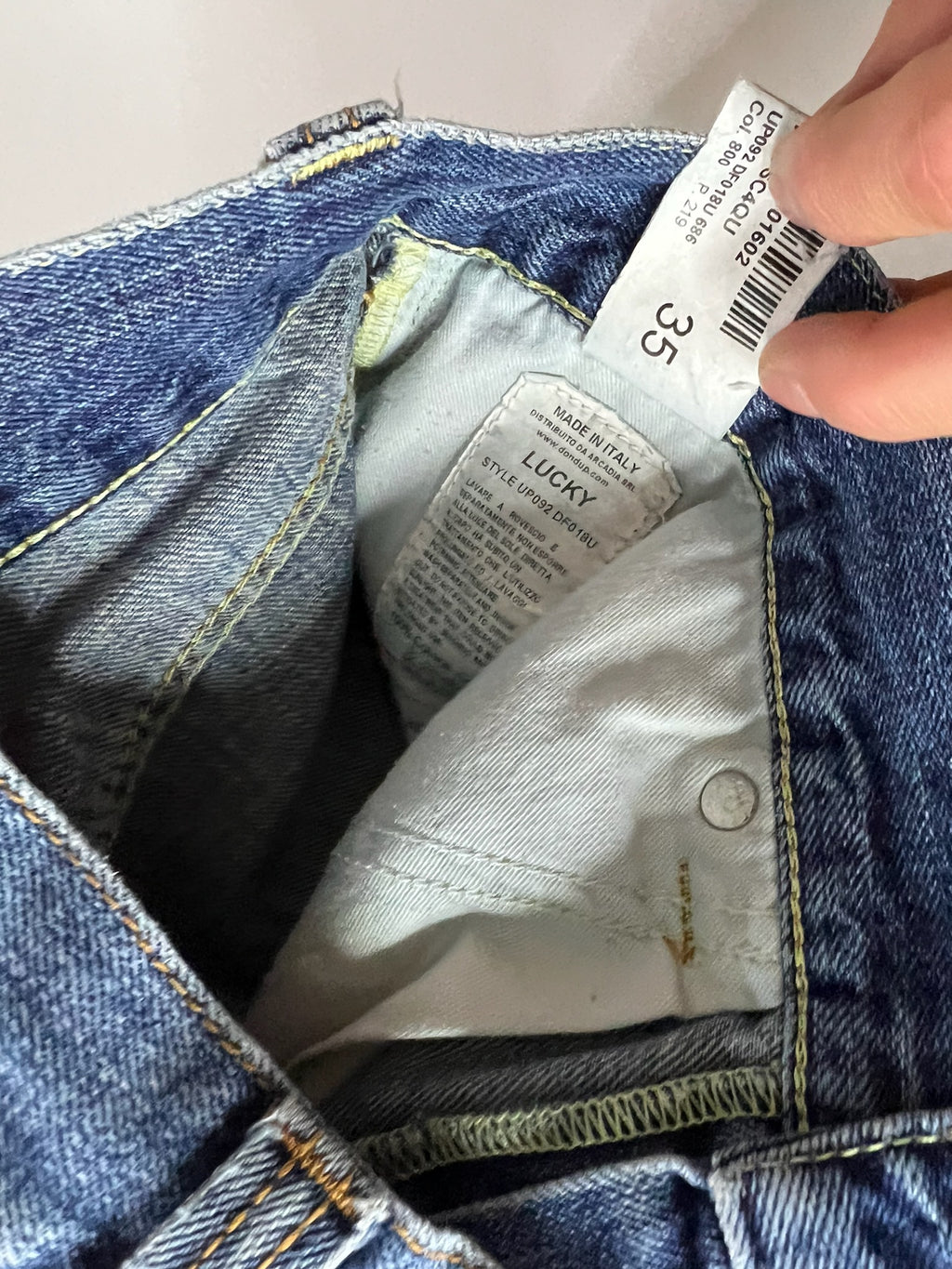 DONDUP LUCKY JEANS 35