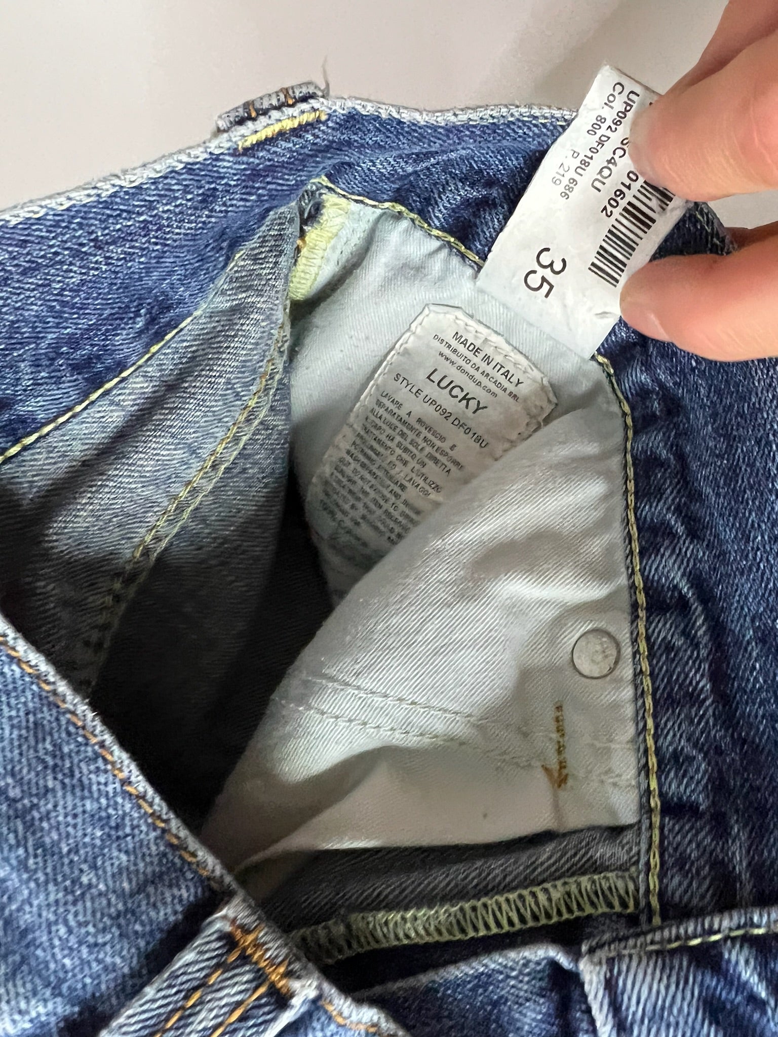 DONDUP LUCKY JEANS 35
