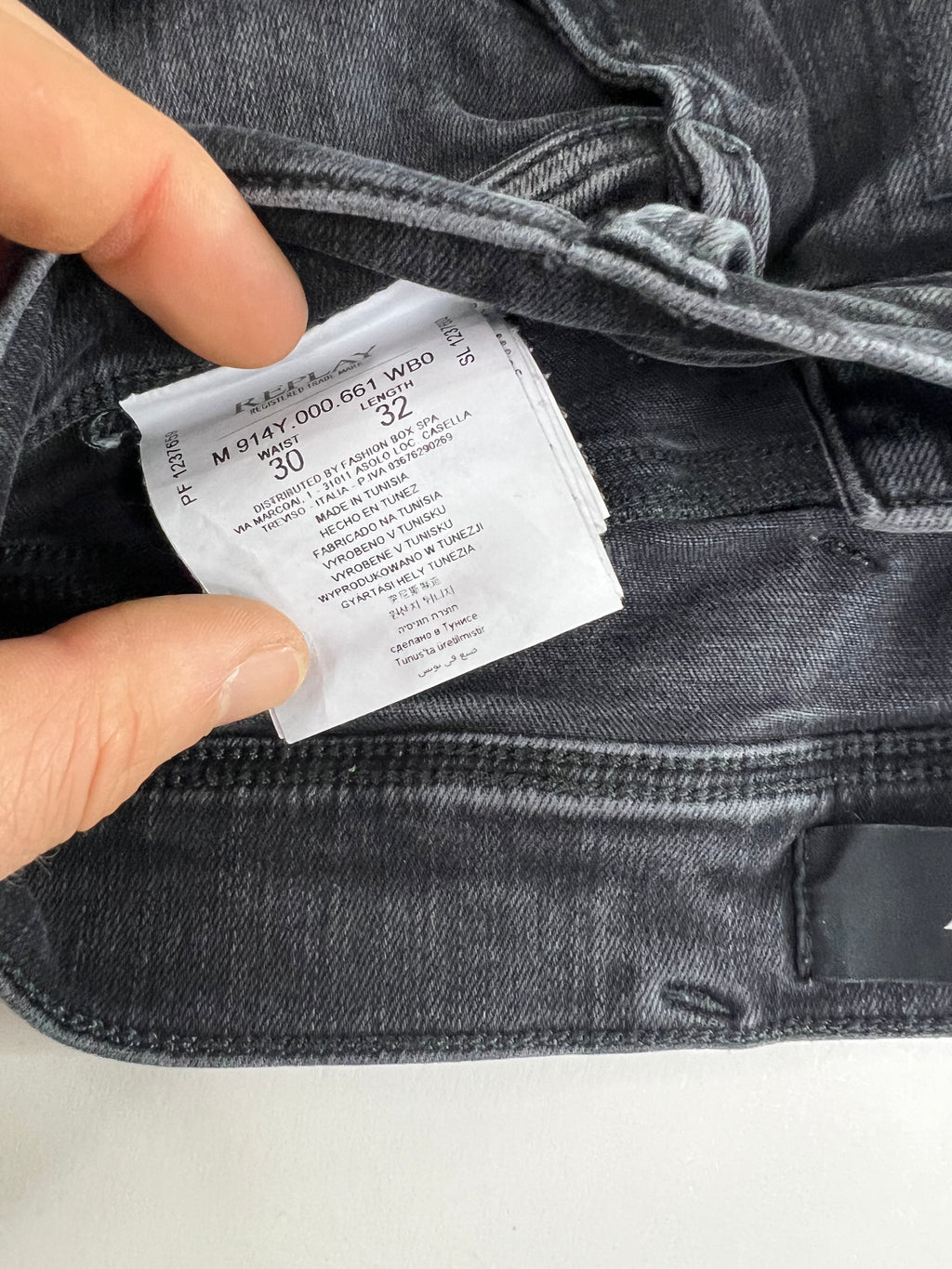 REPLAY JEANS 30/32