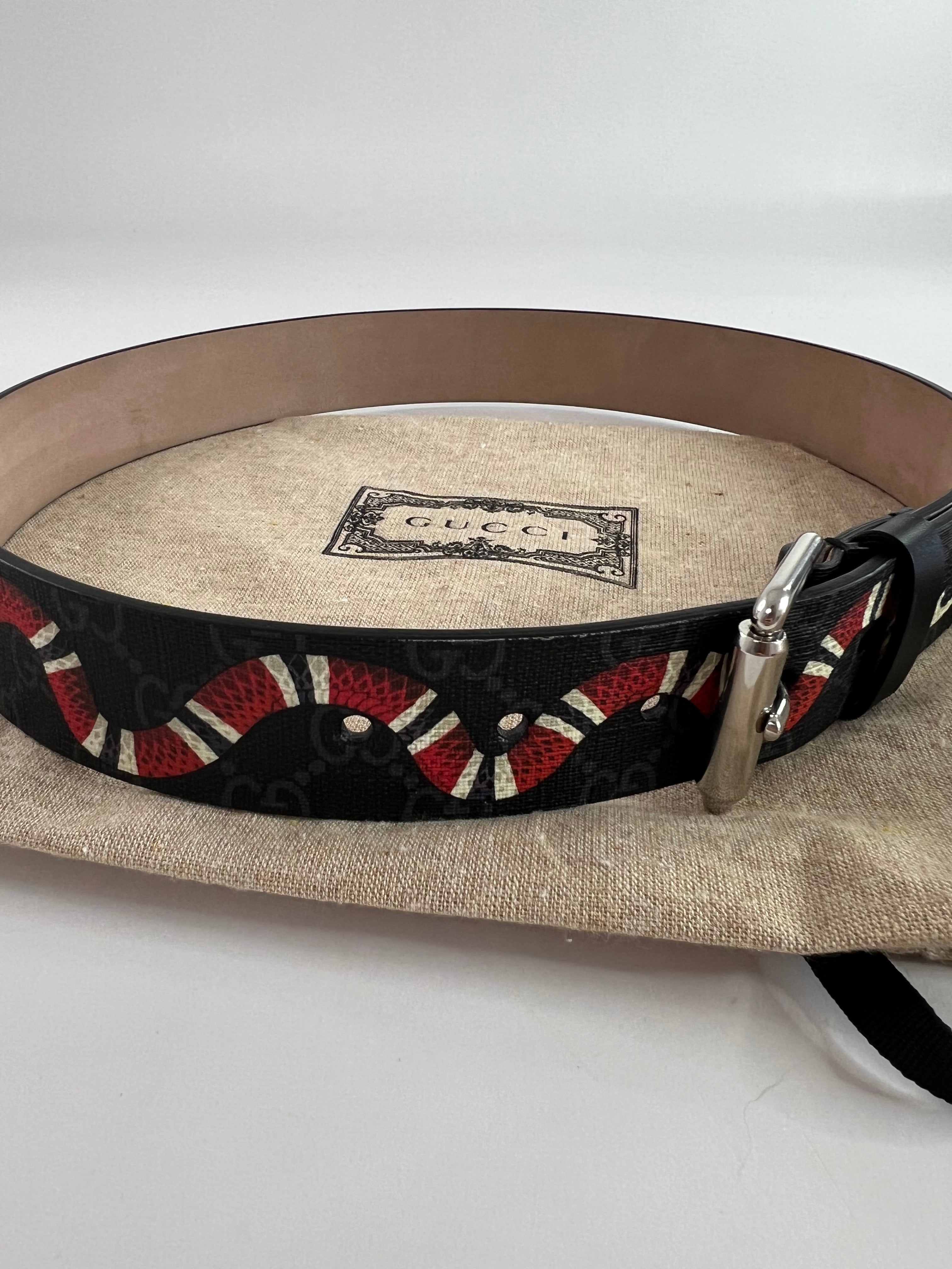 Gucci Snake Belt