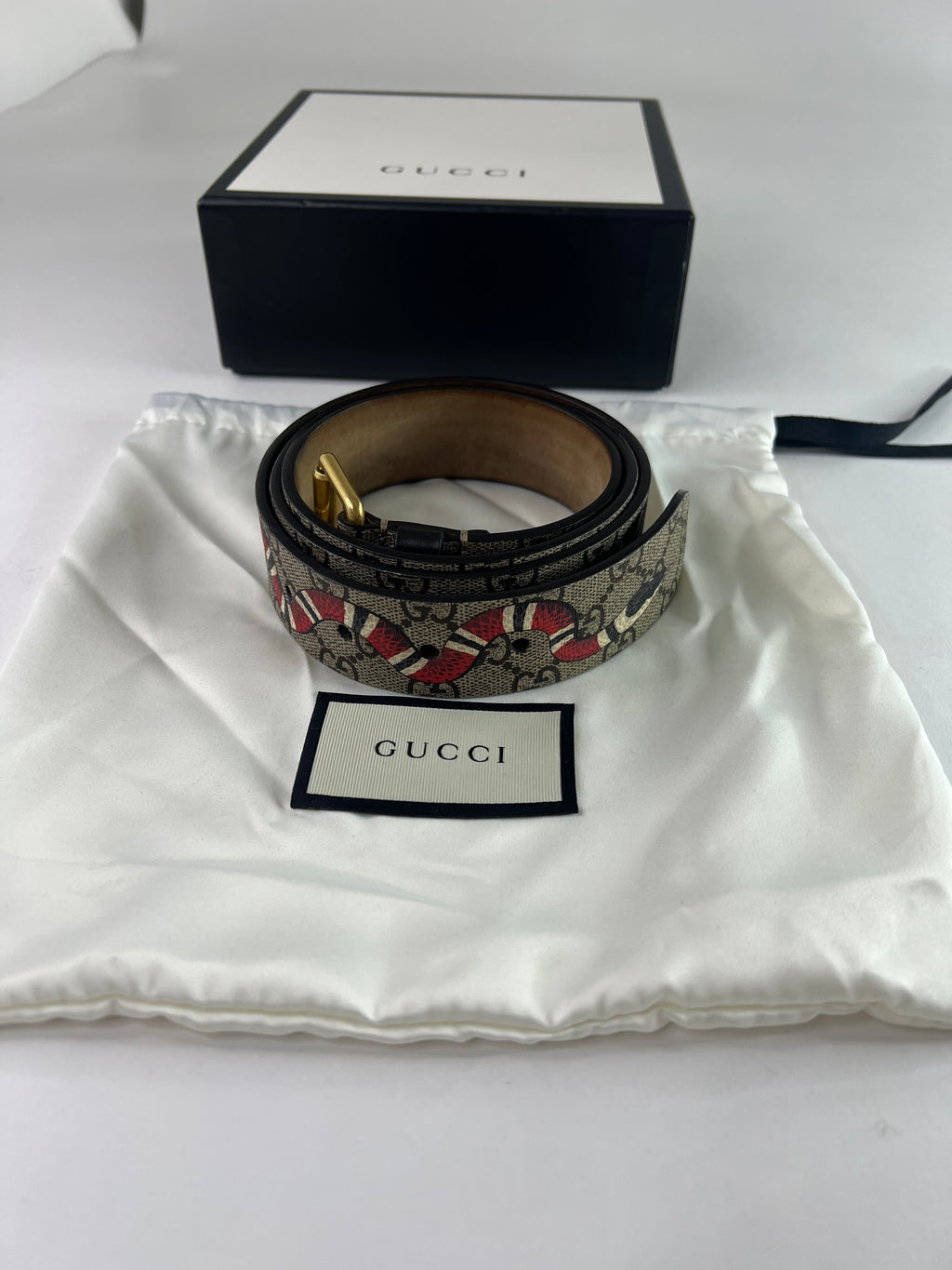 Gucci Snake Belt