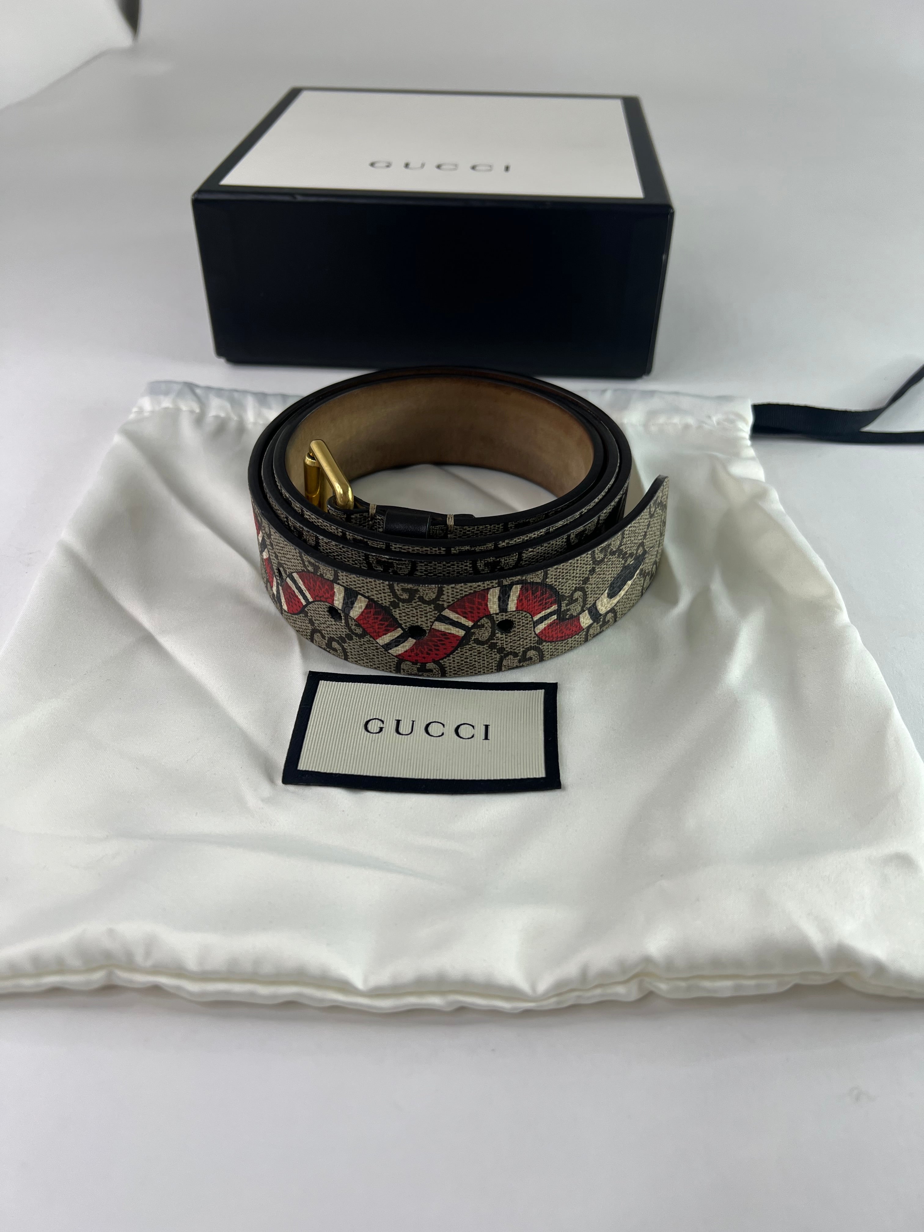 Gucci Snake Belt